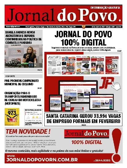 04/10/2019 - Rio negrinho-Perfil multi jornal-Para